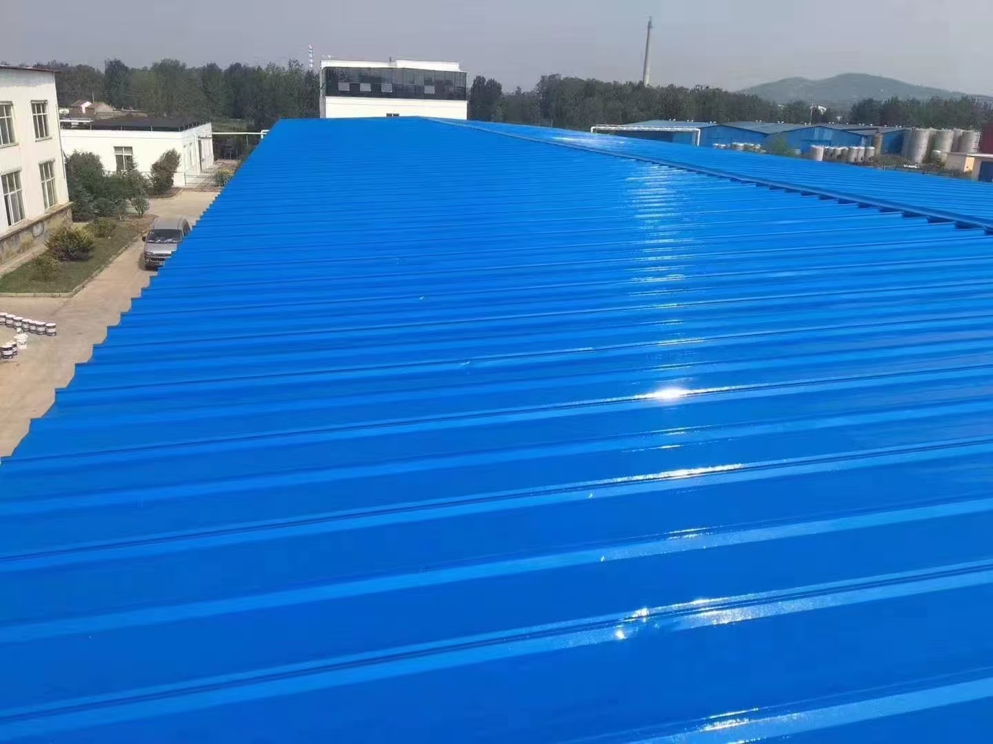 喷第三道面漆